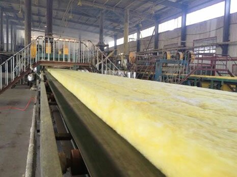 玻璃棉制品生产车间